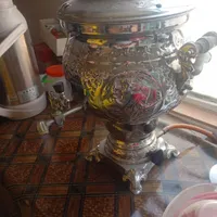 سماور ده لیتری و چای ساز