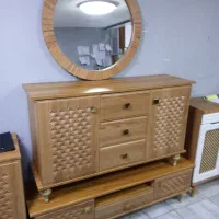 ست میز تی وی/کنسول و آینه/جاکفشی|میز تلویزیون|مشکیندشت, |دیوار