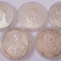 5عدد سکه نقره کلکسیونی مردان فائو