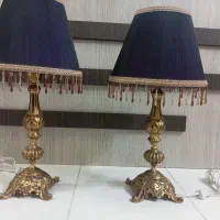 چراغ خواب و آباژور برنز.