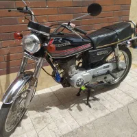 موتور سیکلت ۱۲۵مزایده قدیم پلاک