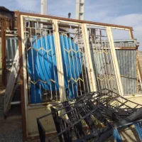 درب حیاطی مغازه وآخور گوسفندی