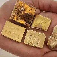 طلای آبشده