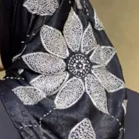 ( کار درمنزل )جواهر دوزی شال و روسری