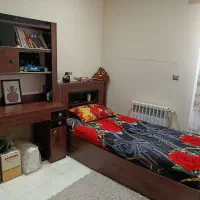 تخت خواب ۱/۵ نفره mdf