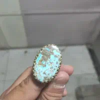 انگشتر نقره سبز