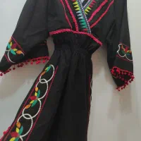 لباس مجلسی محلی|لباس|ابریشم, |دیوار