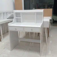 میز تحریر دوکشو طرح پیانو بدن دار کد t1