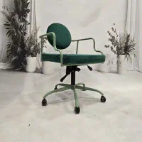 صندلی چرخدار فلزی مدرن مدل عاربیل100