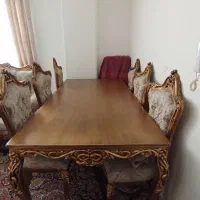 میز غذاخوری هشت نفره