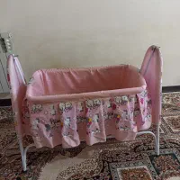 گهواره با پشه بند|تخت و صندلی بچه|پاکدشت, شهرک امام رضا|دیوار