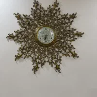 ساعت برنجی تابلو سرخ کن آیینه