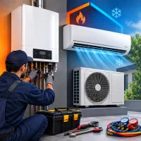 تعمیرات پکیج و کولر گازی