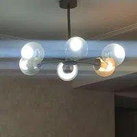 لوستر مدرن حباب دار