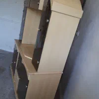 میز تلویزیون چوبی شکار