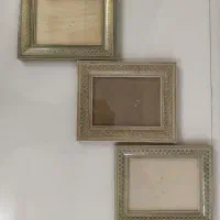 سه عدد قاب خاتم کاری ظریف کار دست پرکار سایز27*32