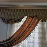 دوعدد لمسه و پرده کناره