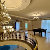 باغ ویلاسالن استخرداخل جکوزیدار کردان سهیلیه|اجارهٔ کوتاهمدت ویلا و باغ|کرج, شهرک رضوانیه|دیوار