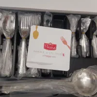 سرویس ۵۱ پارچه قاشق چنگال، نو