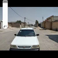 پراید سفید تمیز وخونگی، درب تعویضی سمت راننده|خودرو سواری و وانت|بندر امام خمینی, |دیوار