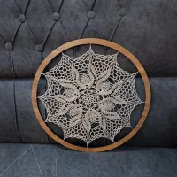 فروش دیوارکوب با نخ مرسریزه در سه سایز|صنایع دستی و سایر لوازم تزئینی|اسلام‌شهر, شهرک سعیدیه|دیوار