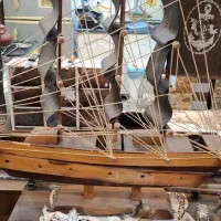 کشتی تخته نرد میز چوبی|کلکسیون و سرگرمی|محمدشهر, شهرک چمران|دیوار