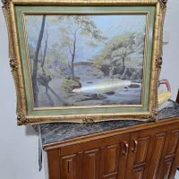 تابلو سه بعدی و گلدان