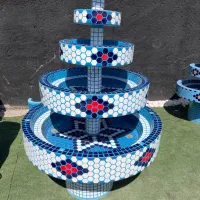 آبنما مجلل لرستان مقاوم حوض مجسمه کاشیکاری|مصالح و تجهیزات ساختمان|بروجرد, |دیوار