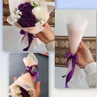 گل رز دسته گل باکس گل باکس کادو|صنایع دستی و سایر لوازم تزئینی|قیدار, |دیوار