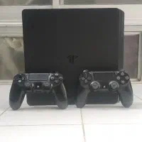 ps4 slim کپی خور دو دسته یک ترا