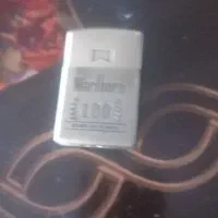 فندک گازی فلزی رنگ طلایی