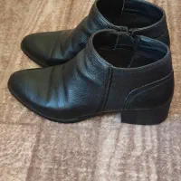 نیم بوت چرم طبیعی