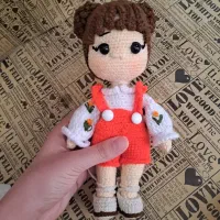 عروسک دخترانه دستبافت
