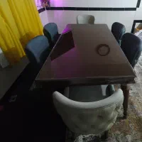 میز نهارخوری ۶ نفره|میز و صندلی غذاخوری|علی‌آباد کتول, |دیوار