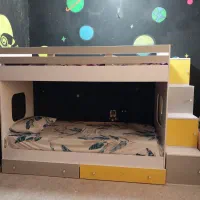 تخت دوطبقه پله منبری