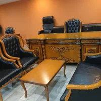 میز صندلی کتابخانه کانتر مبل پیشخوان نیمست نیمکت|دفتر کار|چالوس, |دیوار