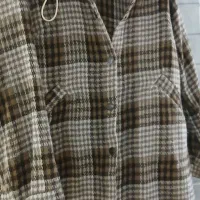 پالتو چهارخونه دخترانه فقط ۲۲۰ هزار