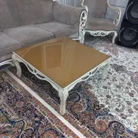 مبل استیل ۷نفره|مبلمان خانگی و میز عسلی|قم, کیوانفر|دیوار