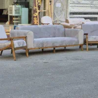 مبل z چوبکار راحتی ۷ و ۸ نفره|مبلمان خانگی و میز عسلی|کرج, محمد آباد|دیوار