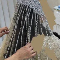 اجاره لباس عروس عربی رنگ نباتی|لباس|شهریار, شهریار|دیوار