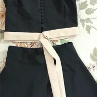 ست مانتو کتی و سارافون و شومیز دامن سایز ۳۶|لباس|قم, چهل درخت‎|دیوار