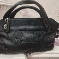 کیف پارچه ای زیبا و چرم