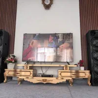 میز تلوزیون طلایی توافقی فروش فوری