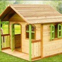 انواع کلبه های چوبی ویژه مهدهای کودک و...