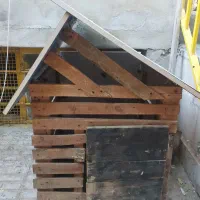 کلبه سگ چوبی، سالم و تمیز