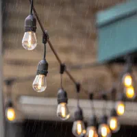 ریسه واترپروف سرپیچ E27 ده متر ۲۰ سرپیچ