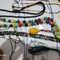 کردنبند و تسبیح و دستبند و زنجیر سنگ اصل