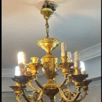 فروش لوستر خریدارلوستر برنجی در محل شما