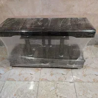 میزتلویزیون شیشه ای باترکیب ام دی اف