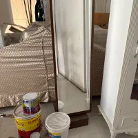 ست کامل اتاق خواب شرکت ثنا چوب|تخت و سرویس خواب|تهران, اقدسیه|دیوار
